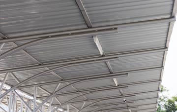 installing Far Banks metal roofing